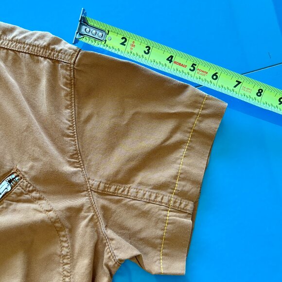 Topshop Women’s Camel-colored Jumpsuit – Size 8 - Picture 10 of 16